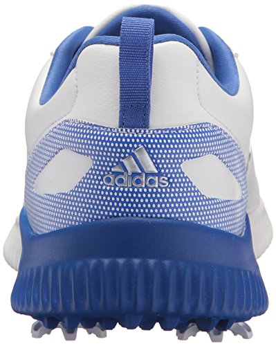 adidas Women's W Response Bounce Golf Shoe, FTWR White/hi-res Blue, 9 Medium US
