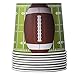 Hammont Football Snack Stadium Snack Cup- Football Themed Disposable Popcorn Bucket (8 Pack) - 84oz Super Bowl Snack Cup - Football Party Decorations - Super Bowl Party Supplies