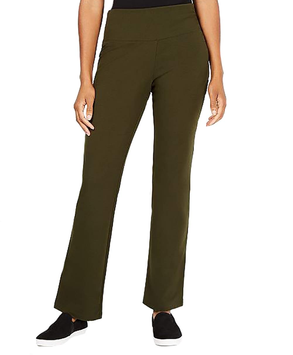 Buy Style & Co. TummyControl Bootcut PullOn Pants (Evening Olive, M