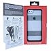 Pelican Voyager Rugged Cover Case with kickstand Belt Clip Holster for Apple iPhone 6 plus/6s plus Clear and Gray