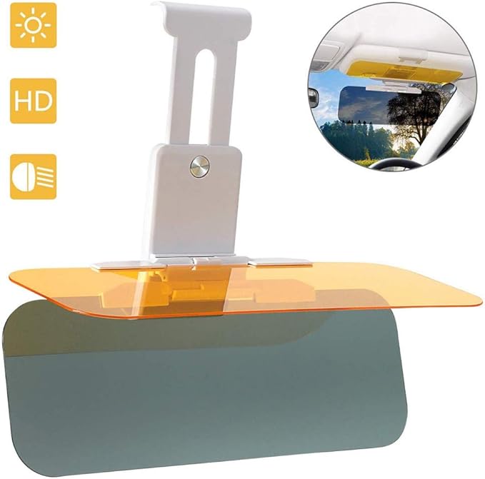 Savlot Car Visor Sun Blocker 2 In 1 Car Sun Visor Extension For Day
