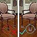 MelonBoat 1-1/4'' to 1-3/8'' Chair Leg Floor Protectors, Chair Leg Caps with Pads, Chair Leg Covers to Protect Floors, A-RD034, Fit Round Leg 1.34''-1.44'', 16 Pack