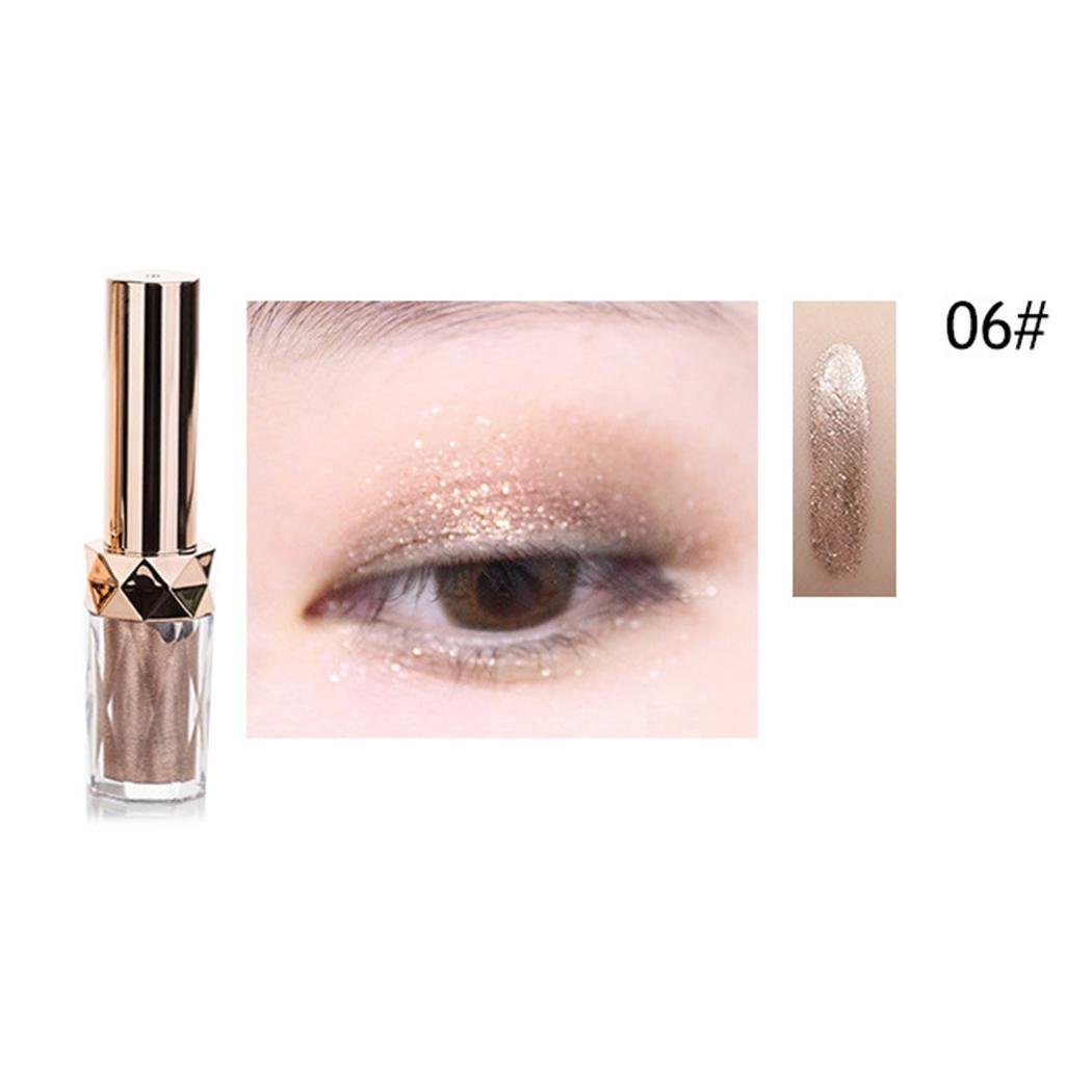 Aelove Waterproof Sparkle Glitter Shimmer Glow Pearly Light Water Liquid Eyeshadow