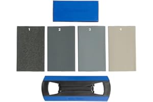 MusicNomad Tracers Fret Erasers 6 pc. Finishing Kit for Sanding, Buffing and Polishing after Fret Crowning, Dressing or Bevel