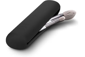 FERYES Travel Makeup Brush Holder, Black, Small, Simplicity