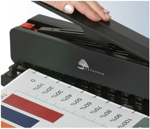 Circa Leverage Heavy Duty Desk Punch (Levenger) (Compatible with Arc Customizable Notebooks by M/ Sold at Staples, Disc Bound Notebooks)