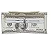 Slim Wallet, Men US Dollar Bill Wallet Leather Credit Card Photo Holder Bifold (White)