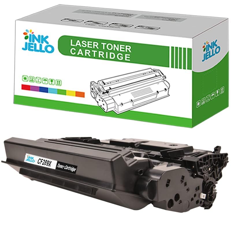 Inkjello Toner Cartridge With Chip For Printer, Compatible With LaserJet MFP M528z M507dn M507x MFP M528dn MFP M528f, LaserJet M507, M528 MFP (CF289X 89X) (Black)