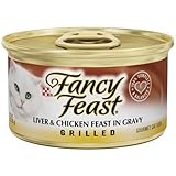 Fancy Feast Grilled Liver & Chicken in Gravy Cat Food, 3 oz