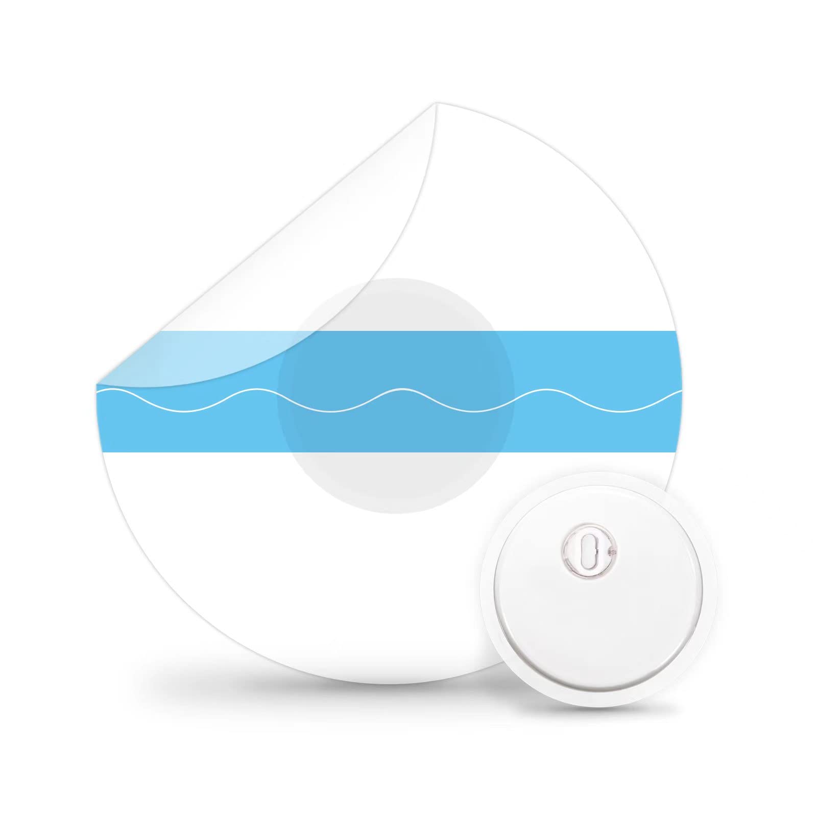 Maylove 25Pack Libre 3 Sensor Covers,Breathable & Waterproof Patches,Without Hole,Skin-Friendly Overpatch for 14 Days