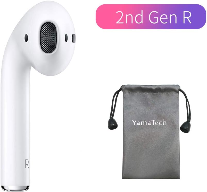 Single Earphone Replacement for AirPods 2nd Generation R Right Side