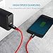 Anker PowerLine+ USB C to USB C Cable, 3ft, Power Delivery PD Charging for MacBook, Huawei Matebook, iPad Pro 2020, Chromebook, Pixel, Switch, and More Type-C Devices(Red)