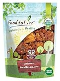 Organic Pears, 1 Pound - California Sun-Dried Pear Halves, Non-GMO, Unsulfured, Unsweetened, Non-Infused, Non-Oil Added, Non-Irradiated, Vegan, Raw, Bulk