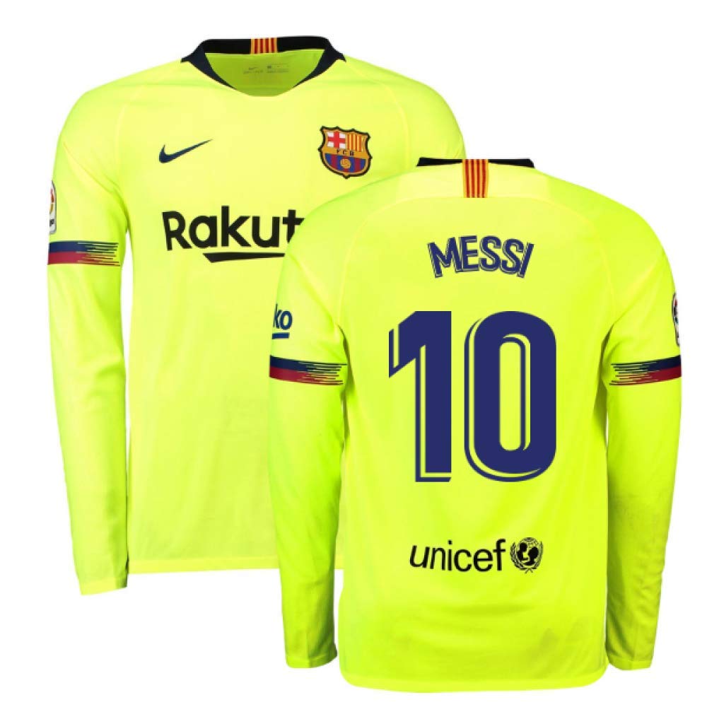 yellow messi jersey