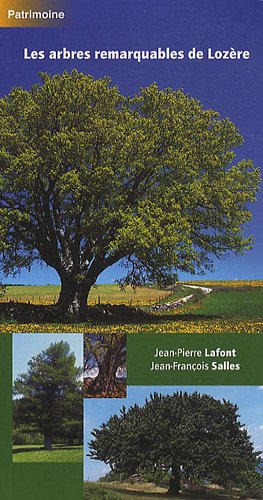 Les arbres remarquables de Lozere (French Edition) by (Paperback)