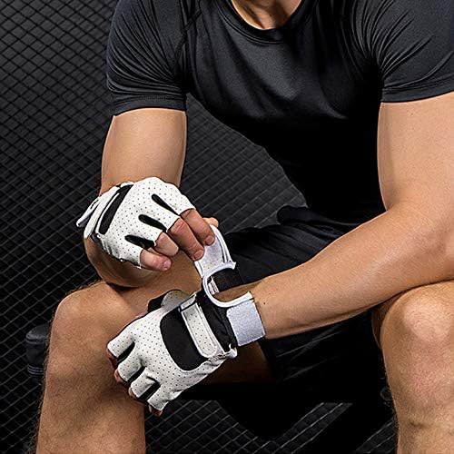 Veasaers Sports Cross Training Gloves with Wrist Support for Fitness, WOD, Weightlifting, Gym Workout & Powerlifting - Silicone Padding, no Calluses - Men & Women, Strong Grip
