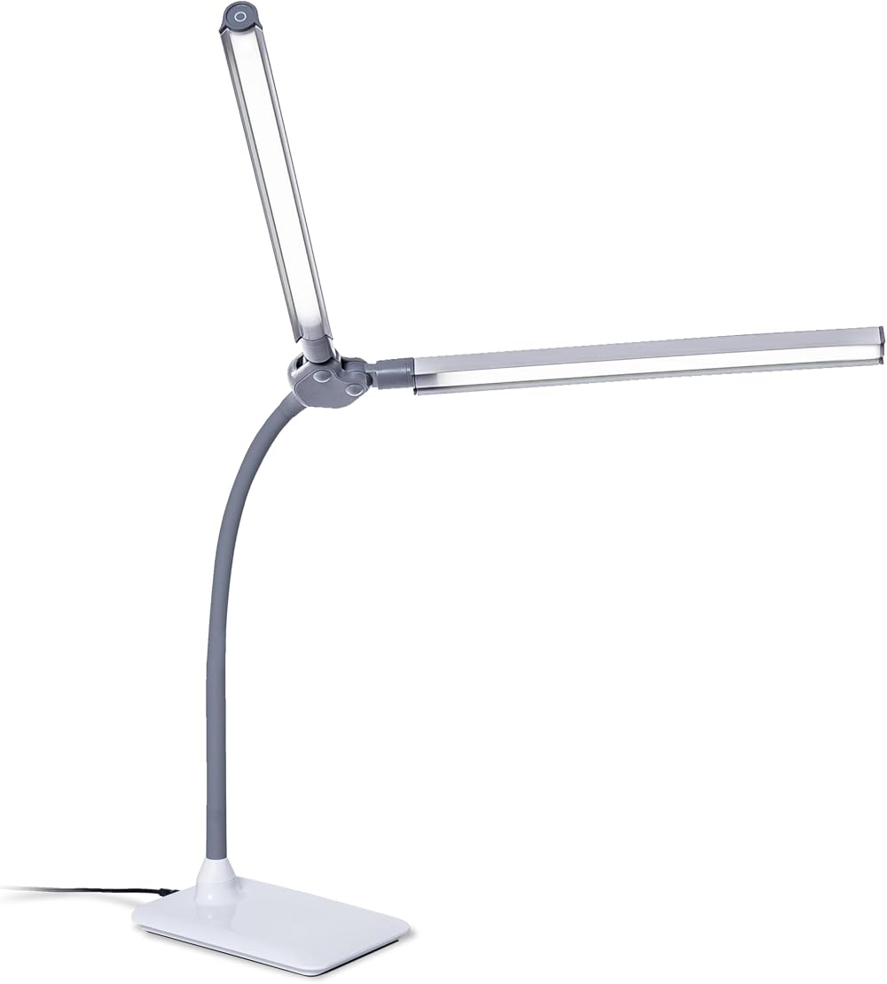 Daylight Daylight DuoPro Dual Head LED Desk Lamp 95+ CRI UK Plug