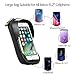 Cool Change Bike Frame Bag Touch Screen | Tough Case | Safty Edge Reflective| Mobile Cell Phone Bag Top Tube Bag for 6.2”Phone