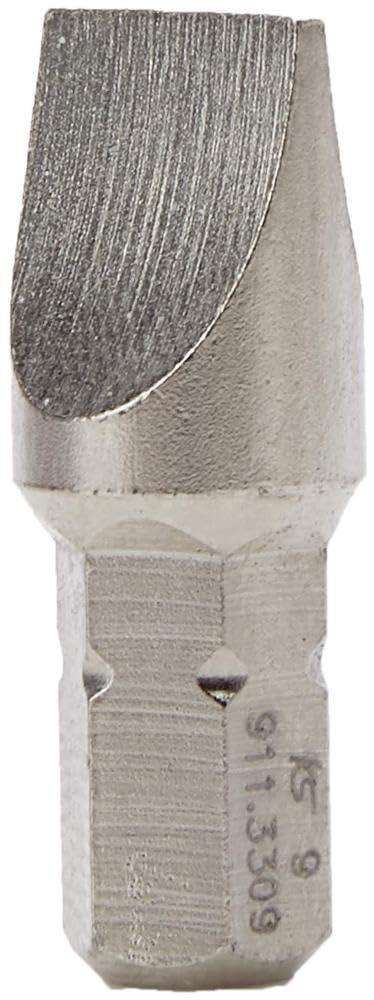 KS TOOLS 911.3309 1/4" Bit slotted, 25mm, 9mm