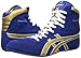 ASICS Men's Dave Schultz Classic Wrestling Shoe,Royal Blue/Gold,10.5 M US