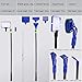 Geenber Aquarium Fish Tank Clean Kit, Magnetic Aquarium Glass Cleaner & Algae Scrapers Set 5 in 1thumb 3