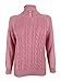 Karen Scott Womens Plus Cable Knit Mock Neck Pullover Sweater