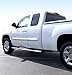MaxMate Custom Fit 99-13 Silverado/Sierra 1500/2500 LD Extended Cab (Excl SS model)/01-14 Silverado/Sierra 2500 HD/3500 LD&HD Extended Cab (Excl SS) 4 inch Oval Stainless Steel Side Step Nerf Bars