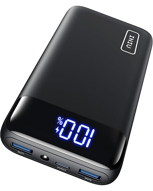 INIU Power Bank, 20000mAh Fast Charging Portable Charger, 22.5W Powerbank with USB Type C Input & Output, Battery Pack PD3.0 QC4.0 for iPhone 17 16 15 14 13 Pro Max Mini Plus Samsung S24 S23 iPad etc