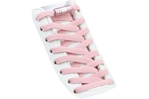 1 Pair Elastic No Tie Shoelaces for Adults Kids Stretchy Laces for Running Walking Sneakers Tennis Shoes