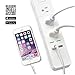 meross Smart Power Strip, Wi-Fi Surge Protector, Compatible with Alexa, Google Assistant & IFTTT, Remote Control Individually, with 3 Smart AC Outlets and 2 USB Ports, 6ft Extension Cord - MSS425