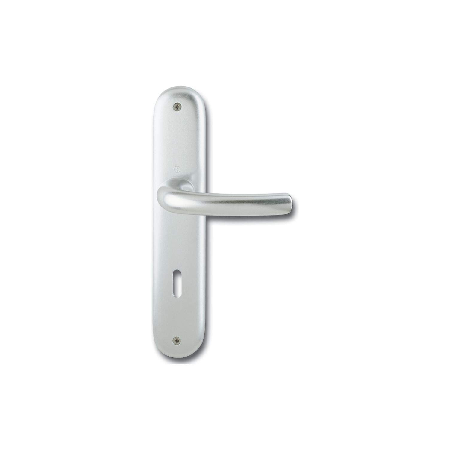 Hoppe Door Handle Set TÔKYÔ on Sign BB 90, Door Thickness 37-42, VK 8/8.5 Anodised Silver