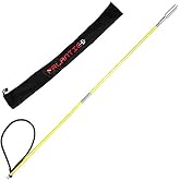 Scuba Choice 4.5ft Fiberglass 3-Prong Pole Spear with Lionfish Barb Tip &amp; Carry Bag &ndash; Durable Spearfishing Gear for Ice Fishing and Coldwater Hunting, Lightweight Fishing Equipment