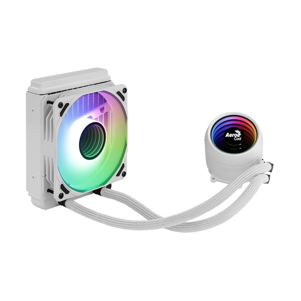 AEROCOOL Mirage L240 240mm ARGB Liquid Cooler, 2 x 12cm ARGB Fan, TDP 400W, Black — image 1