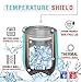 CHILLOUT LIFE 12 oz Stainless Steel Tumbler with Lid & Gift Box - Wine Tumbler Double Wall Vacuum Insulated Travel Tumbler Cup for Coffee, Wine, Cocktails, Ice Cream - Sparkle