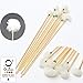 Oriental Japanese Bamboo 3pcs Ear Wax Clean Ear Wax Ear Pick Earwax Removal