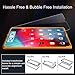 rooCASE Screen Protector Compatible with iPad Pro 12.9 inch 2021 2020 2018, Tempered Glass iPad 12.9 inch (5th/4th/3rd Generation) Screen Protector with Alignment Frame, 1-Pack