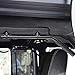 Opar Rear Black Hard Mount Solid Steel Grab Handle for 2007 - 2016 Jeep Wrangler JK 4 Doors - Pair (Black)