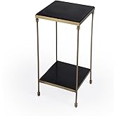 Butler Specialty Company Imogen Iron and Black Granite Side Table
