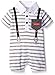 Calvin Klein Baby-Boys Romper, Multi, 12 Months