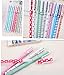 yansanido Office Supplies Kawaii Cute Pens, 10 Pack 0.38mm Colored Pens Gel Pens Fine Point For College Pen Work School Art (B)