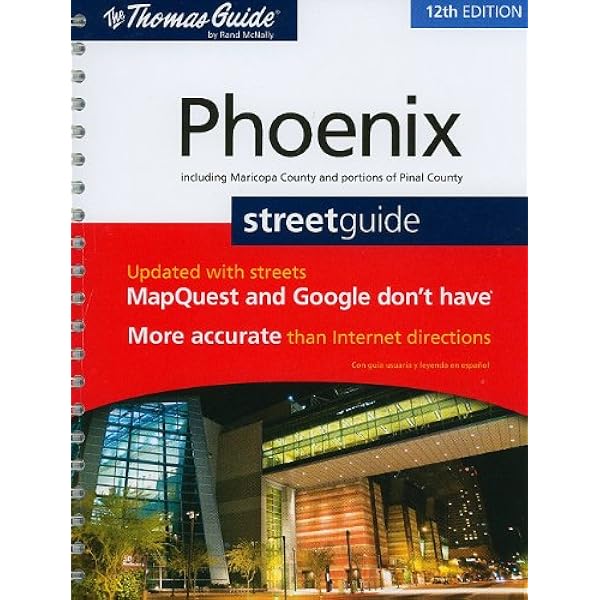The Thomas Guide Phoenix Streetguide Thomas Guide Phoenix Metropolitan Area Street Guide Directory Rand Mcnally 9780528882746 Amazon Com Books