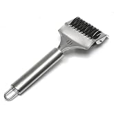 Mangocore 16x7x3.1cm High Grade Stainless Steel Noodle Lattice Roller Docker Dough Cutter Pasta Spaghetti Maker for Kitchen Cooking Tools