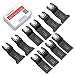 Powerextra 10 Metal Wood Oscillating Multitool Saw Blades