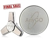 Metal Fidget Spinner Toy made of Stainless Steel by AnyGO - Hand Spinner Toy Stress Reducer