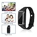 Hidden Camera Wristband Sports Camera, Aipinvip HD 1080P Night Vision Bracelet Mini Video Rechargeable Portable Surveillance Camcorder with Vibrate Function (Night Vision)