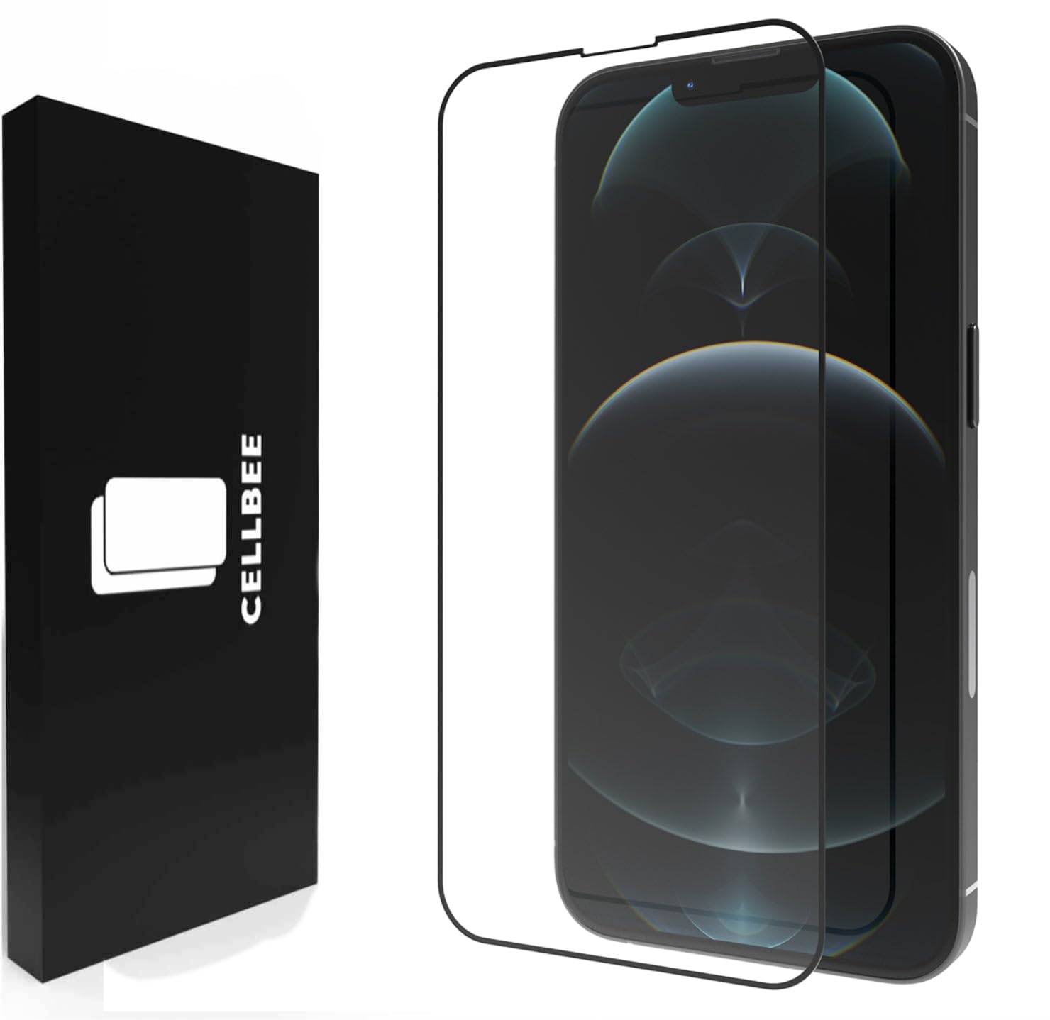 CELLBEE Compatible with iPhone 13 Pro Max The Fusion Tempered Glasses, Includes Easy Install Applicator, Invisible, Premium Screen Protector, 2.5D Screen Protector, Glass Tempered Glass Film