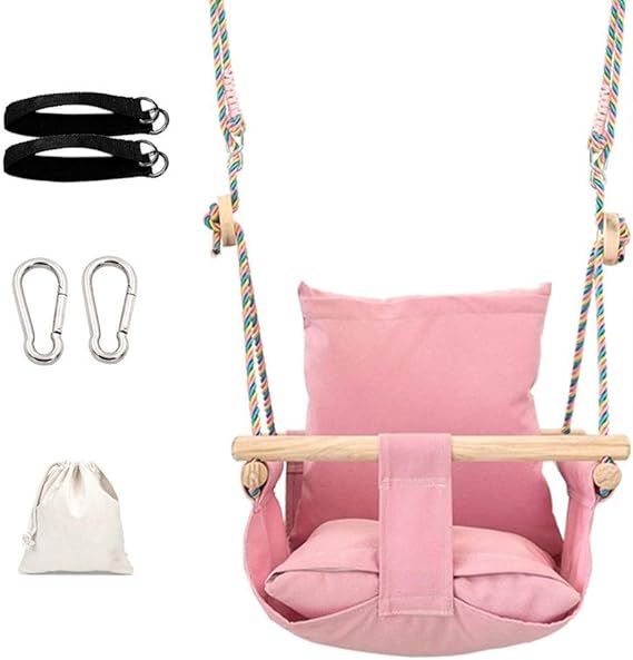 YXX Silla de Hamaca Colgantes Interior Asiento Columpio para Niños, Silla Hamaca para Niños