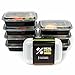 Meal Prep Haven Stackable Food Containers with Lids, Set of 7