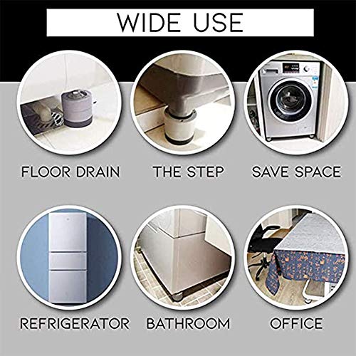 Anti Vibration Pads for Washing Machine,4pc Stackable Shock Noise