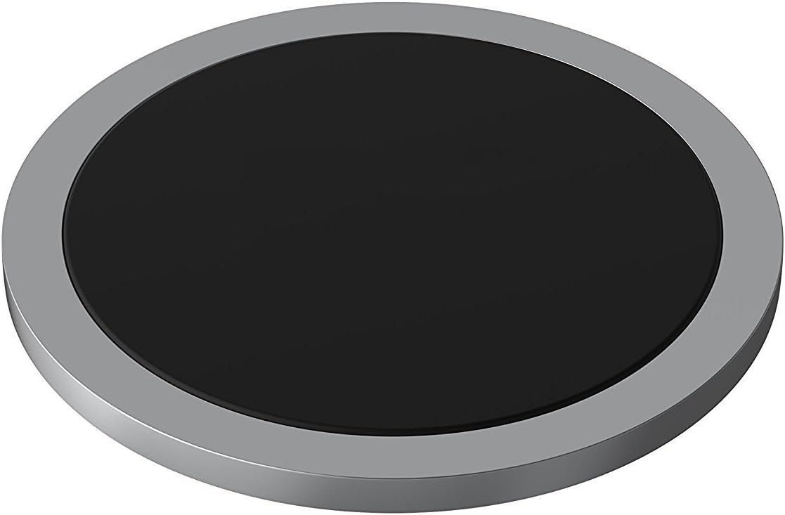 Auslese™10W Fast Wireless Charger Metal Alloy Qi Universal Technology Charging Pad for iPhone X/ 8/8 Plus, Samsung S6 S7 S8 Note 8, All Qi-Enabled Phones